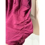 Lane Bryant  Plus Size Burgundy Striped Textured Knit Tunic Top Shirt 26 28 Photo 3