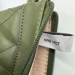 Nine West Green Quilted  Wristlet Wallet Pouch Photo 7