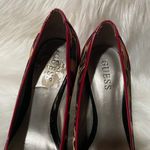 Guess Sexy  red Cheetah heels Photo 4
