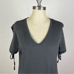 All Saints Kay Tee in Black Washed Photo 3