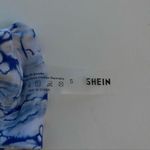SheIn  Blue White Tie-Dye Bikini Bottoms Size Small NWOT Photo 2