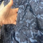 Athleta  Sightseer Lace Jacket Navy Floral‎ Size 2X NWT Photo 8