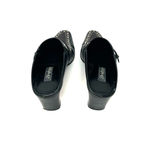 Brighton  size 7.5 black‎ & dark brown heeled mules 2195 249 Photo 3