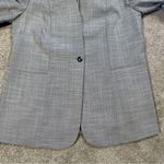 T Tahari NWT Women’s Adara Single-Button Jacket Blazer Office in Black White 12 Photo 4