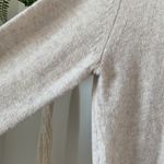 Abound  Oversized Cream Long Sleeve Turtleneck Sweater Photo 4