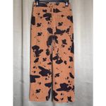 Pretty Garbage Cow Print Jeans Size S Brown & Black Photo 1