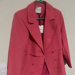 ASOS NWT Extro & Vert mini blazer dress with overlay in hot pink size 6 Photo 4