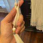 Free People embroidered embellished cutout tunic top Photo 8