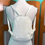 Betsey Johnson  White Furry dog Backpack Photo 5