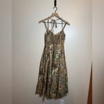 Banana Republic  Linen Midi Dress‎ Vintage Floral Photo 5