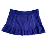 Athleta  Take Off Women’s Skort Skirt Ruffle Hem Size 10 Purple Tennis Golf Gym Photo 0