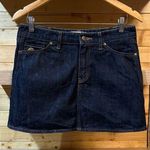 Calvin Klein Vintage y2k  jeans denim darkwash mini skirt Photo 0