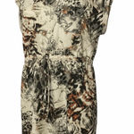 Relativity  Women Pullover Dress XL NWT Abstract Animal Print Y2K Midi Black Photo 0