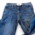 American Eagle  Hi-Rise Jegging Skinny Dark‎ Wash Cropped Jeans Sz 24 Photo 7