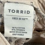 Torrid  twill military Beige Cropped Pants SZ:22 Photo 8
