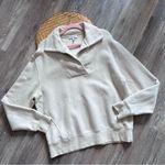 Reiss  Farley Shawl Collar‎ Loungewear Sweatshirt Women’s Size M (Small Spot) Photo 2