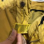 Gap  Mustard Yellow Girlfriend Chino Stretch Mid Rise Pants Sz 2 NWT Photo 5