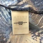 Lands' End Womens Crew Neck Long Sleeve Rash Guard UPF 50 Swim Tee Blue White XS Photo 2