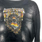 Affliction  Chromium Heart Cropped Pullover Sweatshirt with Open Back Size M Photo 1