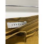 Sandro  Paris Jill Topstitched A Line Skirt Sz 2 Photo 2