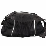 Athleta Black Go To Nylon Gym Workout Duffle Bag Travel Bag Photo 4