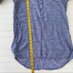 Canyon River Blues Tunic top Size Medium blue chambray Photo 7