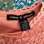 Cable & Gauge XL Pink Top Photo 3