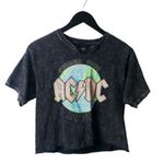 Urban Outfitters ACDC T Shirt Black Womens Small S Top Graphic Tee Photo 7