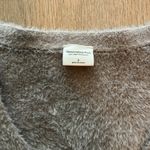 Abercrombie & Fitch Abercrombie fuzzy button down sweater Photo 3