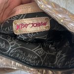 Betsey Johnson Betsy Johnson Gold Quilted Tote Bag Photo 13