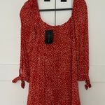 Signature 8 Daylight Shifted Print Long Sleeve Mini Dress Photo 5