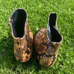 Steve Madden Dallas Womens Faux Leather Block Heel Ankle Boots Photo 5