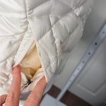 The North Face Aconcagua White down short Puffer Jacket small /xs Photo 7