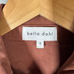 Bella Dahl Flap Pocket Cropped Utility Jacket Size Small Autumn Amber Photo 3