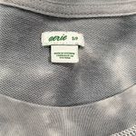 Aerie  Sunset Blue and White Cropped Short Sleeve Shirt Women’s Small Photo 2