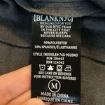 BLANK NYC Faux Suede Drapey Asymmetrical Moto Jacket Gray Size Medium Photo 7