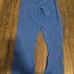 Aerie Blue Ribbed Flare  Pants Photo 0