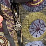 Winding River Jacket Women Large CAFE Print Geometric Tapestry Reversible USA Photo 3