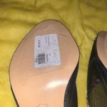 Azuree Cannes Size 5.5 Beaded Mesh Open Toe Chunk Heels Photo 12