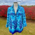 Chico's  Zenergy Geometric Print jacket Photo 1