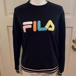 FILA  Women’s Black Sweatshirt With Logo on Front Photo 0