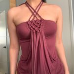 Guess Halter Braided Fringe Tank Photo 4