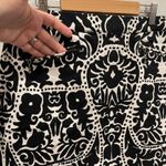 H&M Monochrome Black And White Mini Skirt Photo 2