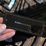 BCBGMAXAZRIA  Sequined Dress In Color Black/Comb Size 2 Photo 3