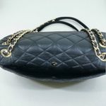 Michael Kors Sloan Chain Quilted Leather Shoulder Bag Black Holiday Office Party Photo 6