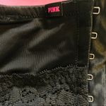 PINK - Victoria's Secret PINK Victoria’s Secret Black Sequin Bustier Size 34B Photo 8