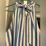 J.Crew  Factory Blue & White Striped Dress Photo 1
