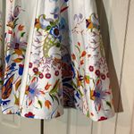 Vintage Petrune of Ithaca White Floral Circle Skirt New With Tags Large L Rare Photo 7