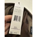 Lafayette 148 NWT Nougt Brown Pants Size 14 Photo 2