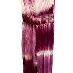 Sav LaBrant Boutique Purple Magenta Tie Dye Strapless Jumpsuit Size Medium Photo 6